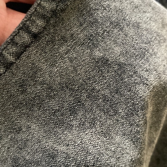 EILEEN FISHER ACID WASHED VELVETEEN BLACK WASHED JEAN SZ10 EUC - Picture 13 of 16